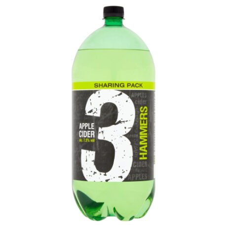 3 Hammers apple cider 2.50 L