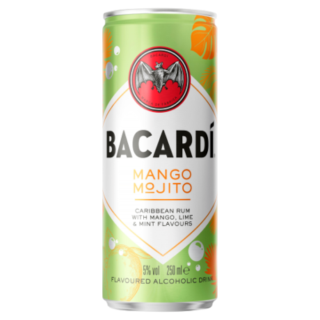 Bacardi mango mojito 250 ML