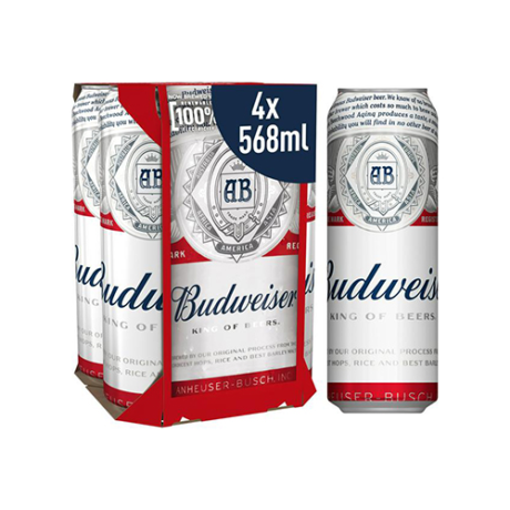 Budweiser 4*568 ML