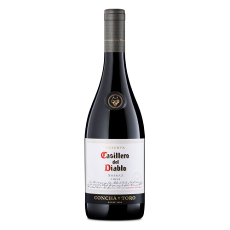 Casillero del Diablo shiraz 75 CL