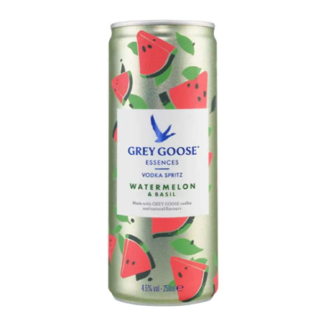 Grey goose watermelon & basil 250 ML