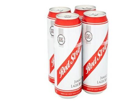 Red stripe 4*568 ML