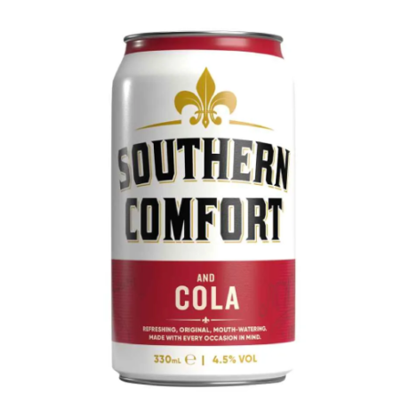 Southern comfort cola 330 ML
