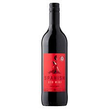 Spanish red wine 75cl