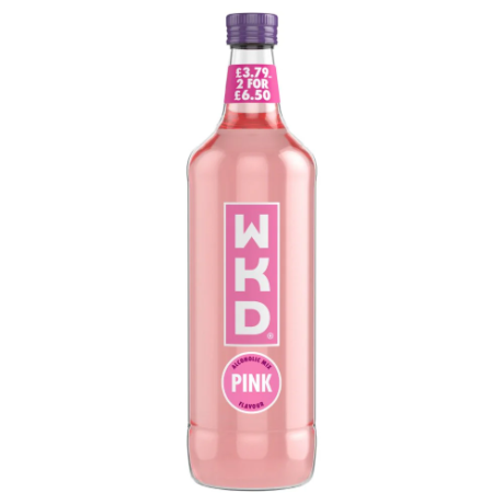 WKD pink 70 CL