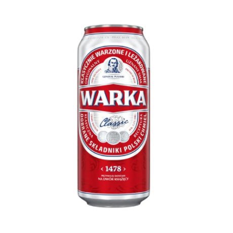 Warka classic red 500 ML
