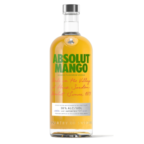 Absolute mango vodka 70 CL