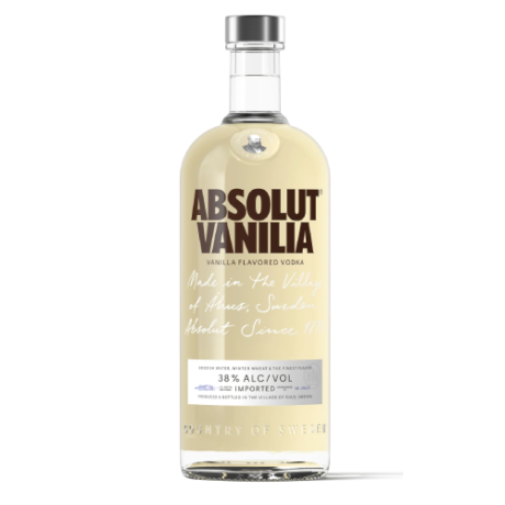 Absolute vanilla vodka 70CL