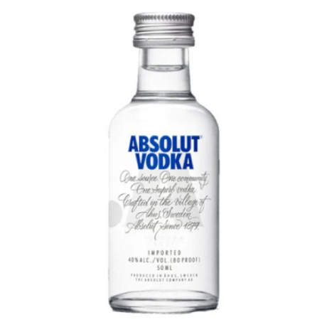Absolute vodka 5 cl