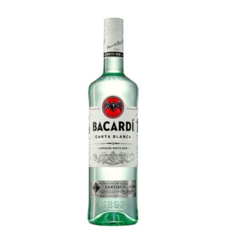 Bacardi white rum 70CL
