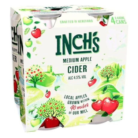Inch medium apple 4*440 ML
