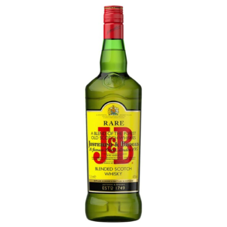 J&B rare whiskey 70CL