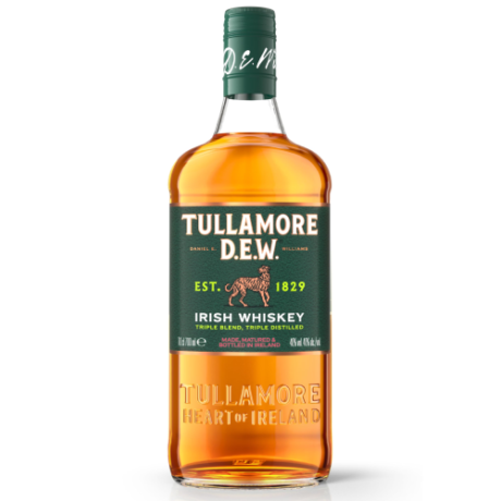 Tullamore dew Irish whiskey 70CL