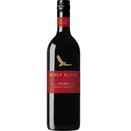Wolf blass red label shiraz carbernet 75 CL
