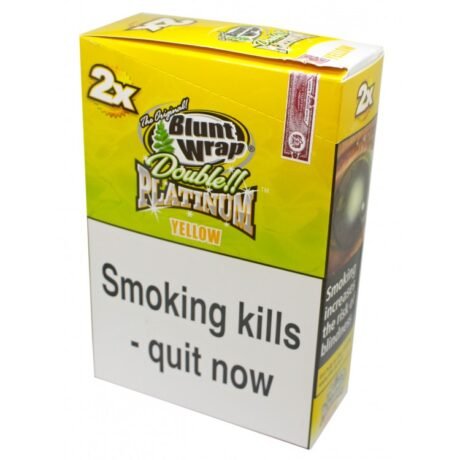 Blunt Platinum Yellow Pouch