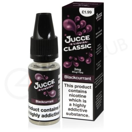 Jucce E-Liquid Blackcurrant 3mg