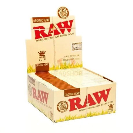 Raw Organic Hemp King Size Slim